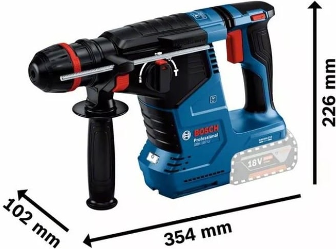 BOSCH Gbh 187 Lı One Akülü Kırıcı Delici 18 Volt (Akü ve Şarj Aleti Hariç)