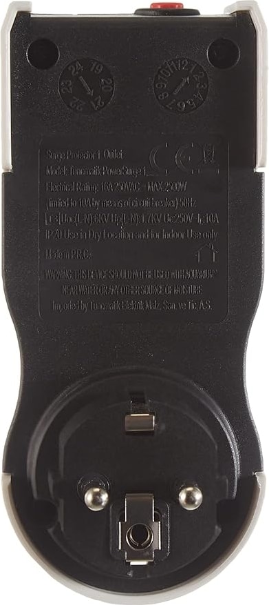 Tsk Powersurge 1'li Akım Korumalı Priz