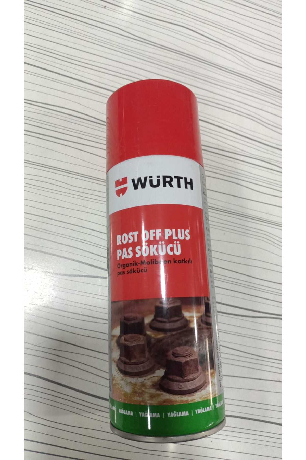WÜRTH ORGANİK PAS SÖKÜCÜ SPREY