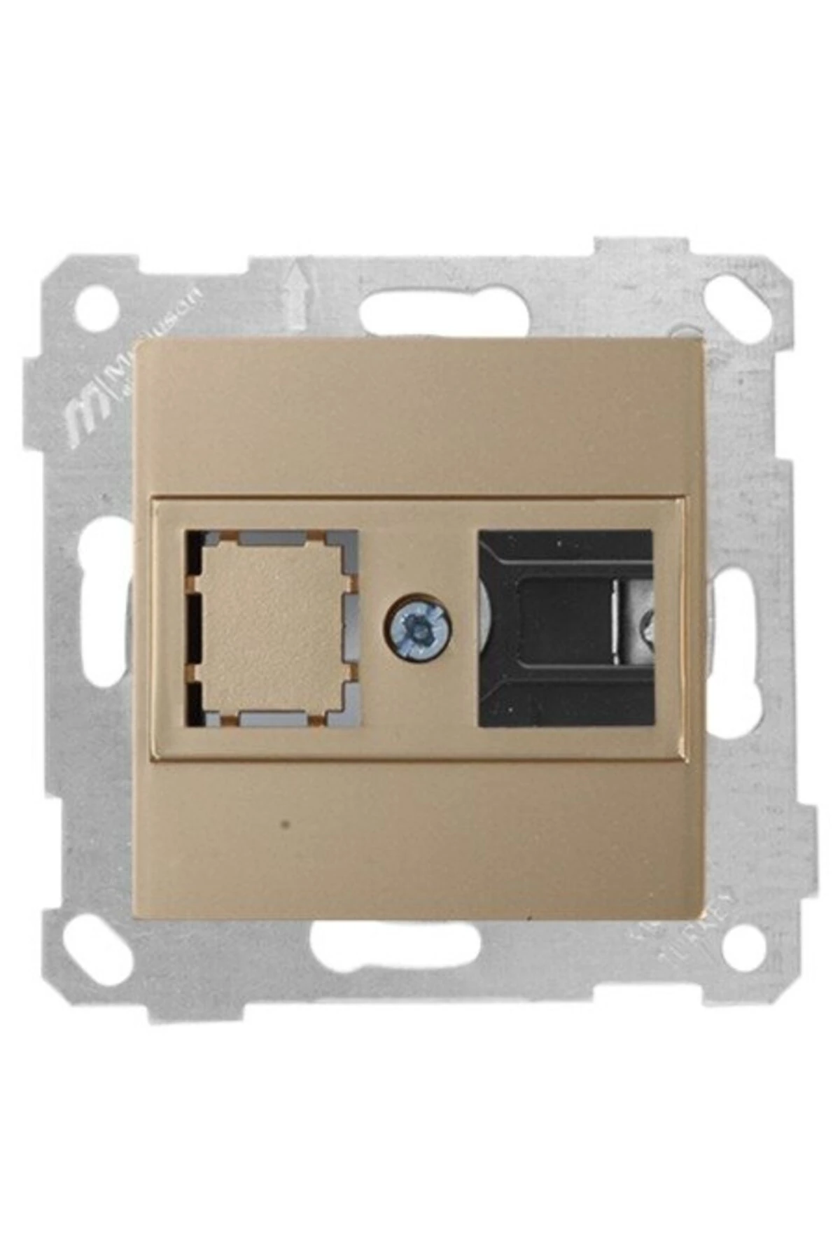 RİTA BEYAZ DATA PRİZİ 1*RJ45 (KON.SÜZ) (MKZ)