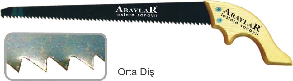 Bfs Lar Orta Diş Bağ Testere 35 cm - Ahşap Sap