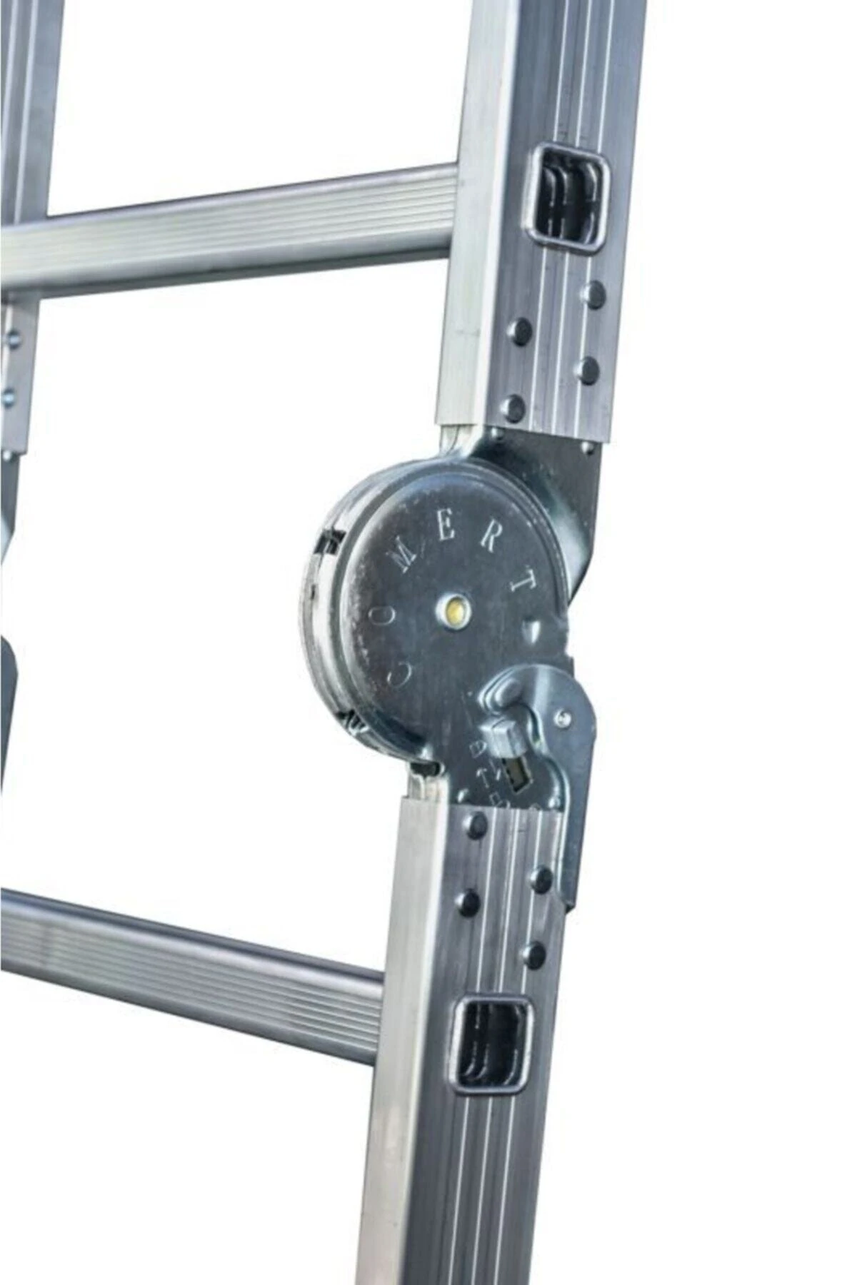 3,75 Mt A Kalite Alüminyum Akrobat Merdiven Yerli Üretim