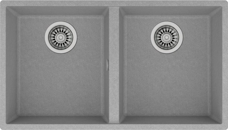 Square 760 Tg Tezgah Altı Stone Grey Granit Evye