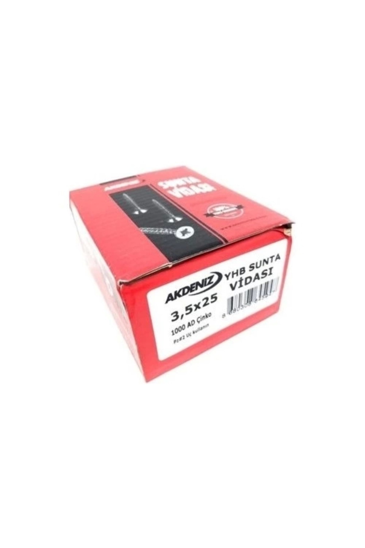 Sunta Vidası 3.5x25 Sunta Vidası-2,5cm Vida-1000 Adet
