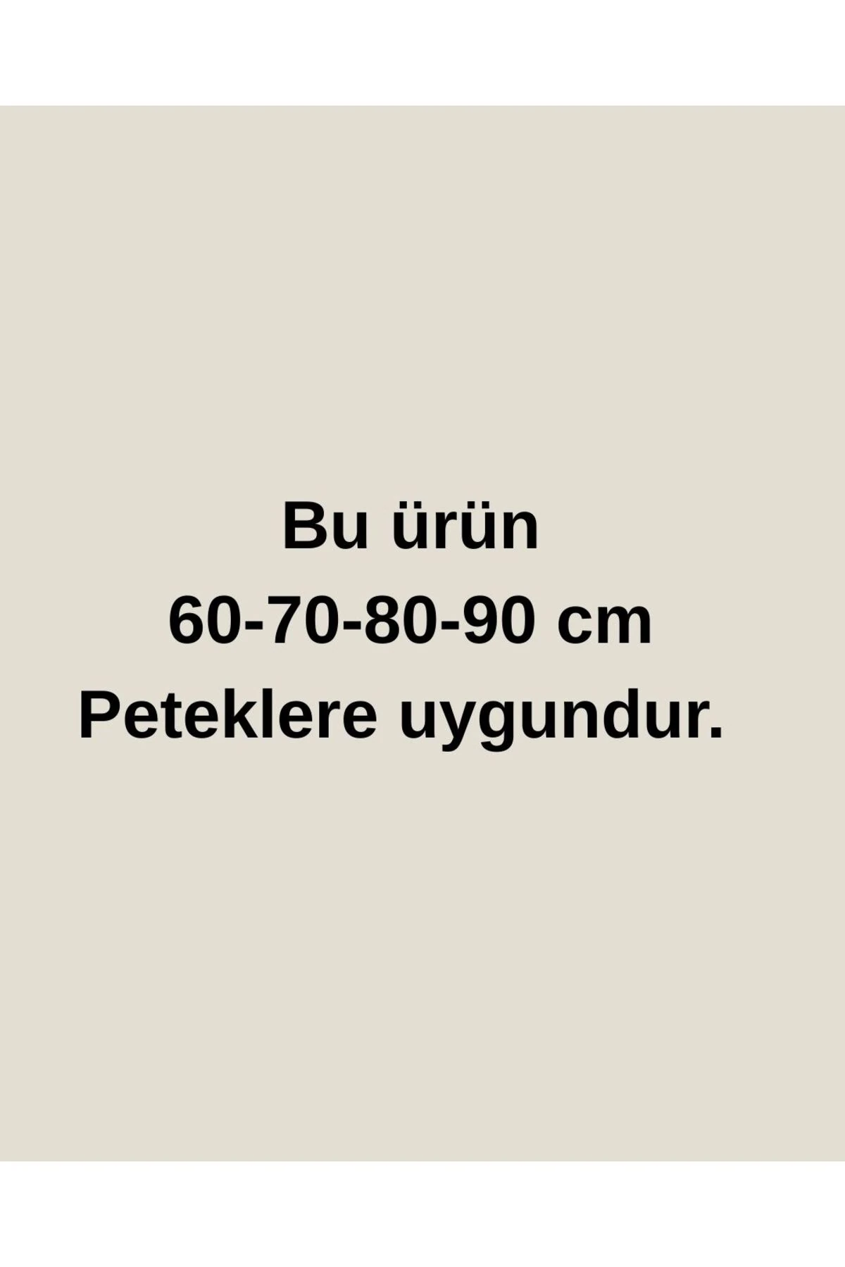 Petek Üstü Raf Dresuar Bayaz oval kenar 80cm (60-70 CM PETEK İÇİNDİR)