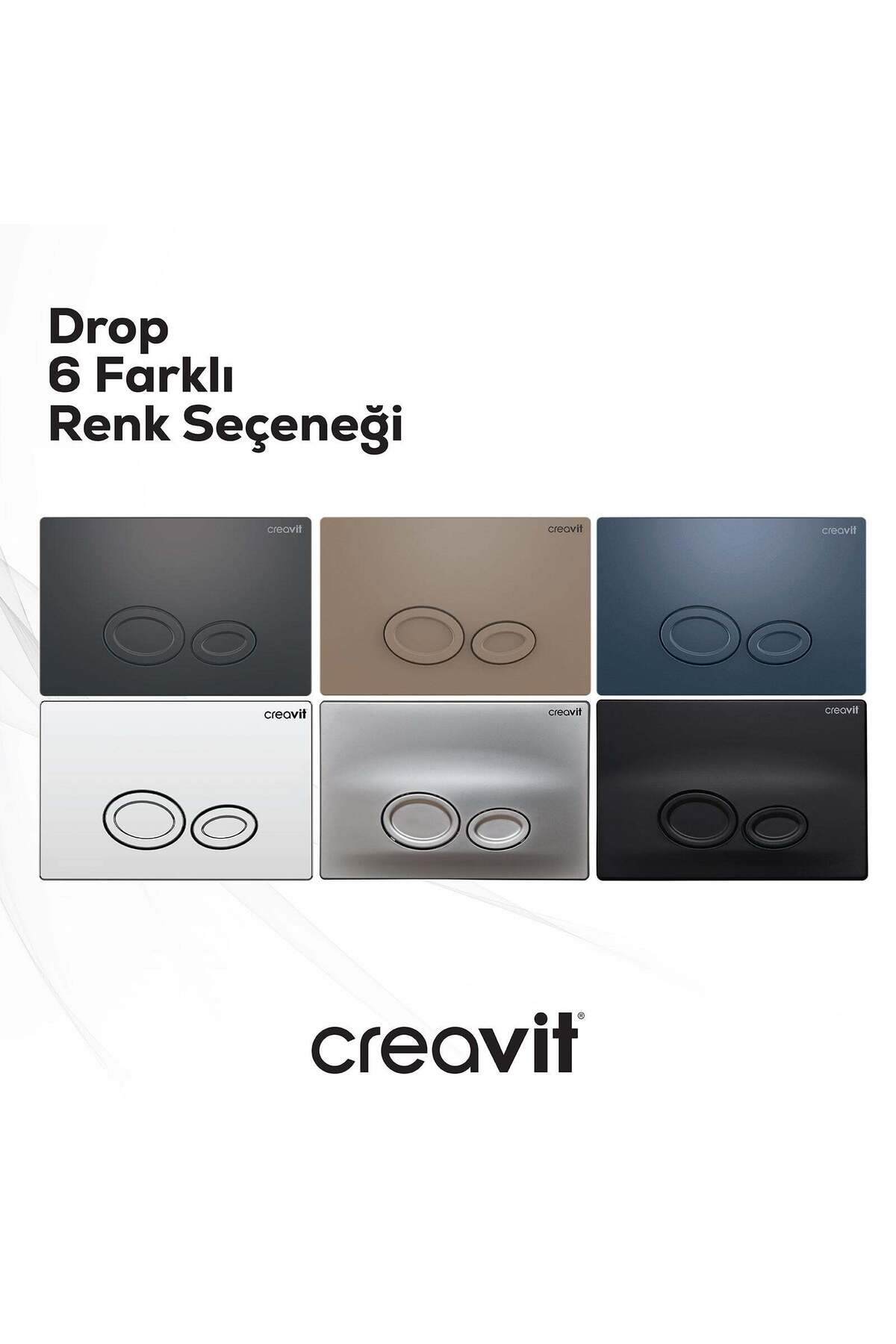 Drop Parlak Krom Kaplama Kumanda Paneli