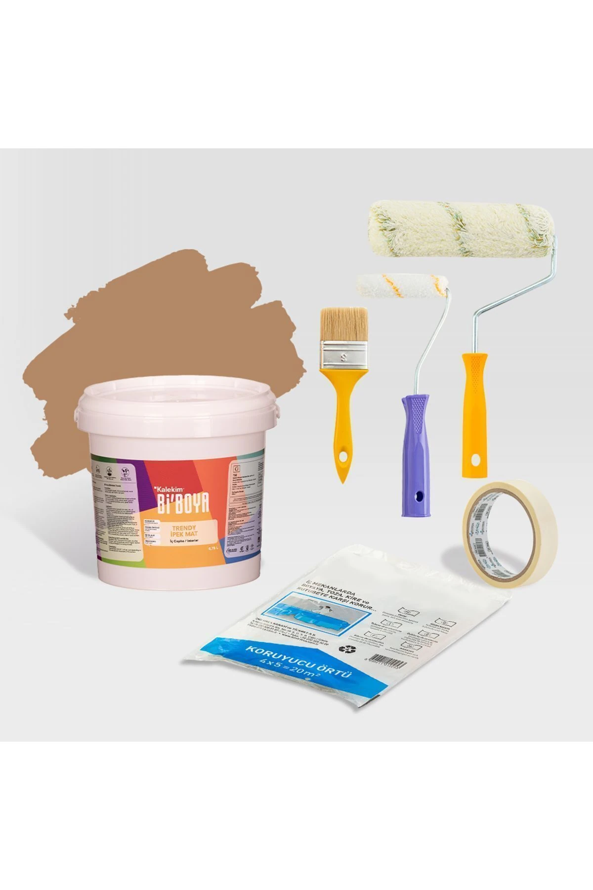 Tek Duvar Boyama Seti Datça Bademi