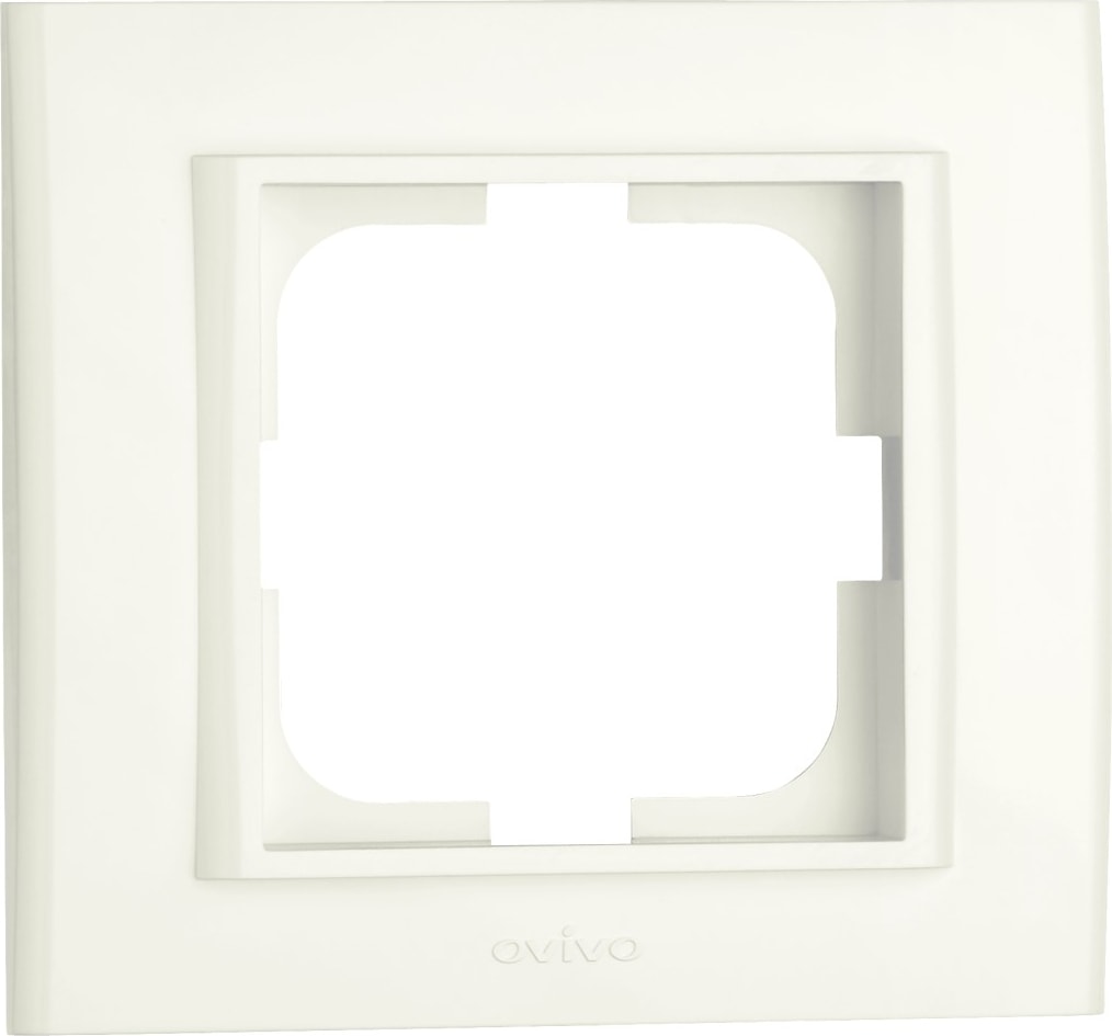 Mina Tekli Çerçeve Beyaz