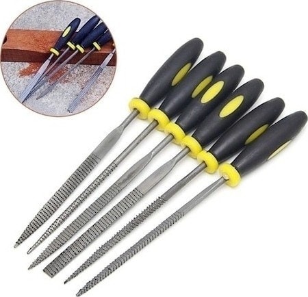 Eğe Seti 6'lı Iye Seti Törpü Eğe 160 mm Mini Eğe Hobi Törpü Steti