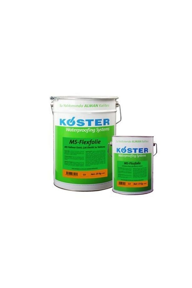 Gri Ms Flexfolie Ms Polimer Esaslı Çok Elastik Su Yalıtım 6 kg