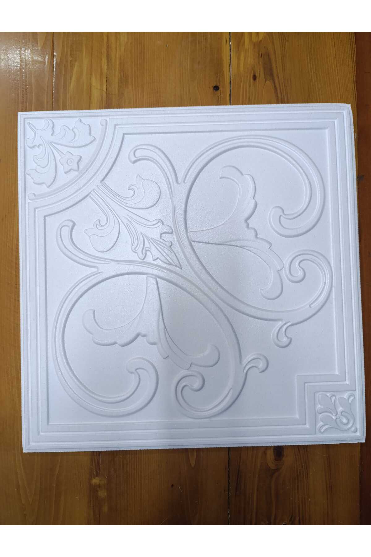 Manolya Desenli Stropiyer Dekoratif Tavan Kaplama Paneli 20 Adet - 5 M2