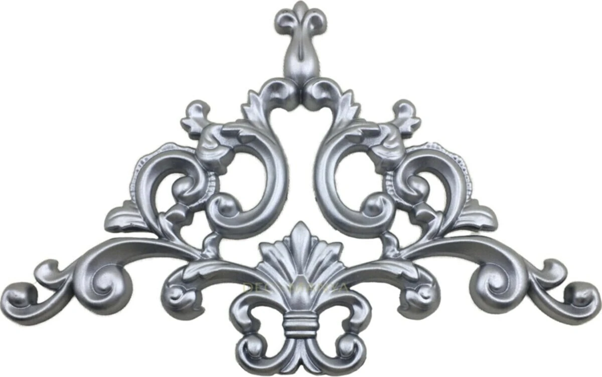 Decogold Saray Tavan Köşe Motif 41*26 cm Gümüş