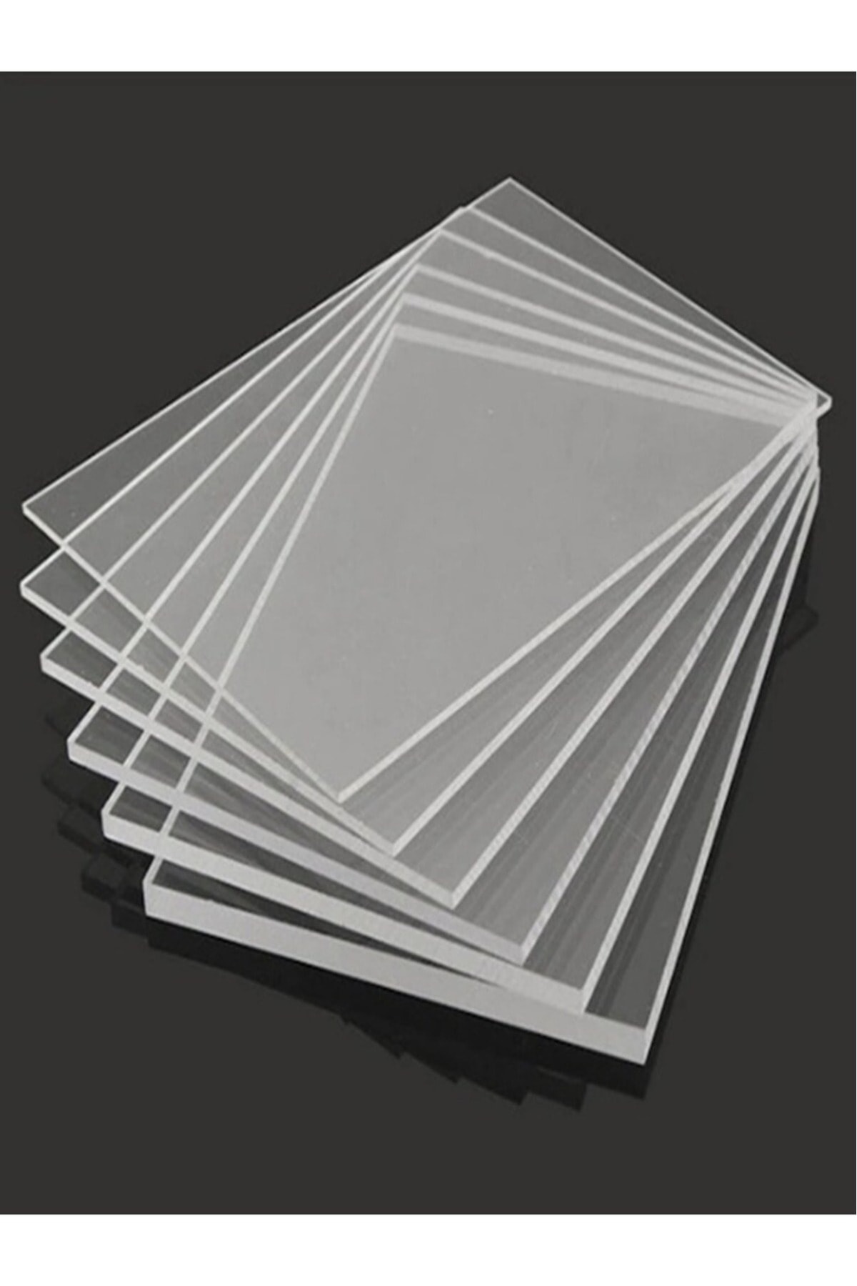 9.5 Mm Şeffaf Ithal Dökme Akrilik Pleksi 100x100 Cm