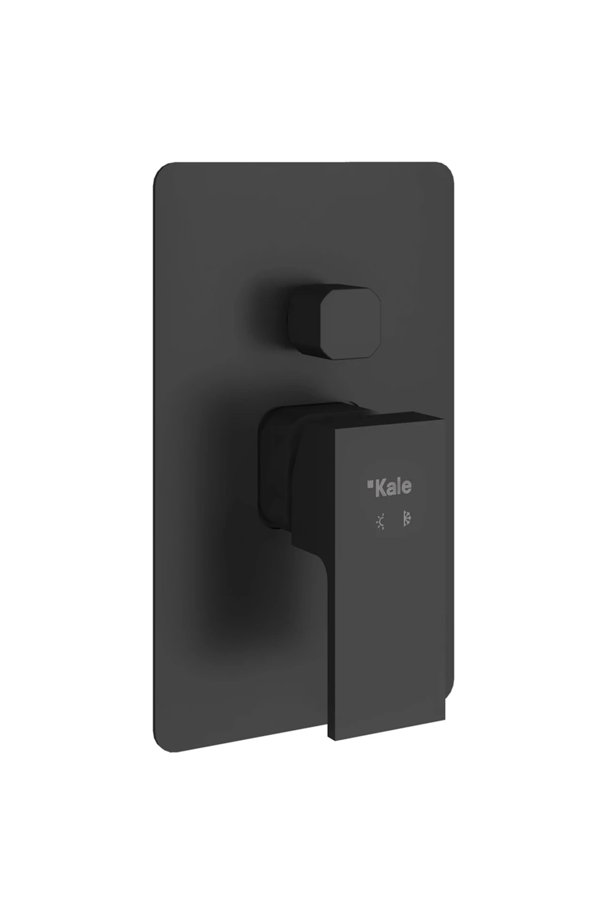 Arris Mat Siyah Ankastre Banyo Bataryası