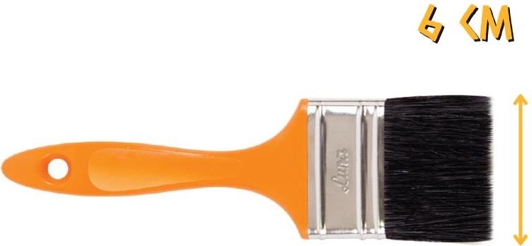 Izmir Fırça Luna Junior Yağlı Boya Fırçası No: 2.5 - 6 Cm.