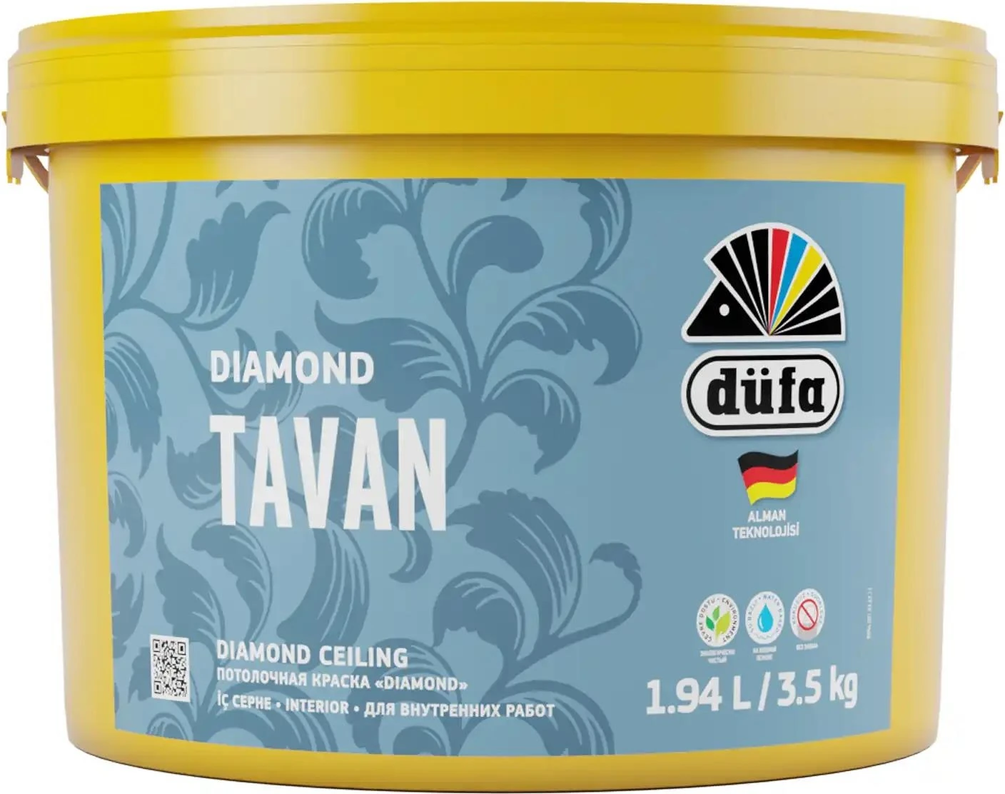 Diamond Tavan Boyası Beyaz 3.5 kg