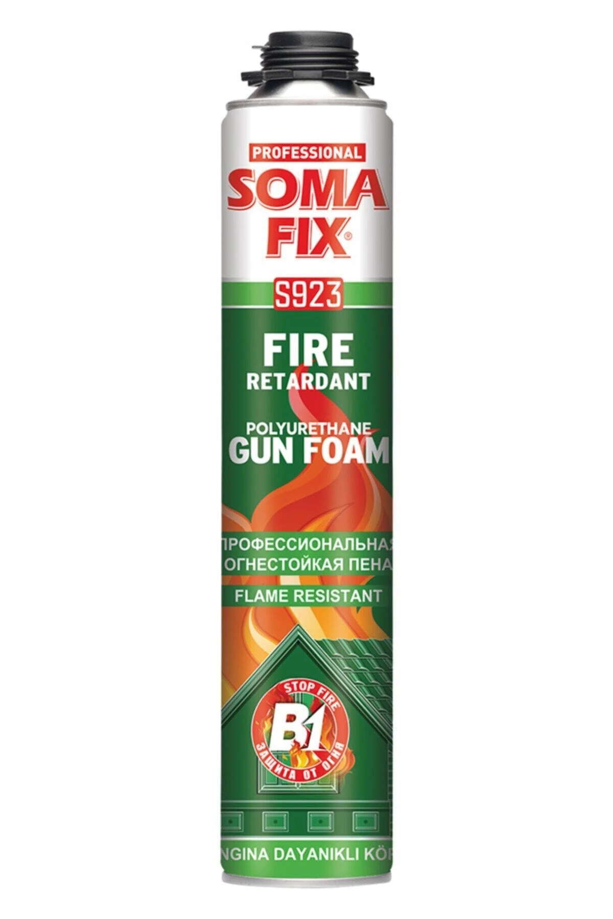750 Ml B1 Tabancalı Yangına Dayanıklı Poliüretan Köpük Somafıx