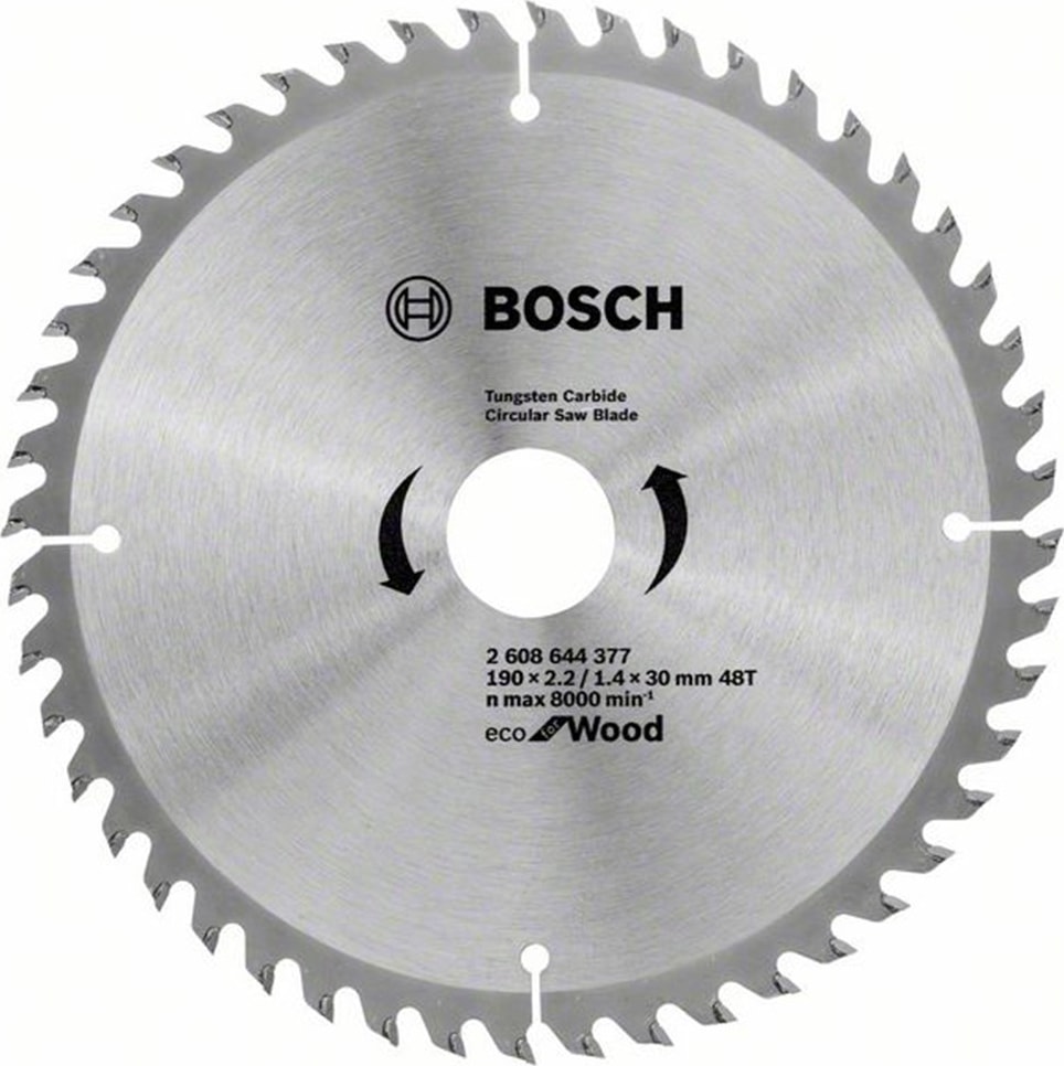 BOSCH Eco For Wood Daire Testere Bıçağı 48 Diş
