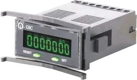 GIC Dijital Zaman Sayacı Sayıcı Dijital Hourmeter counter Siyah Renk