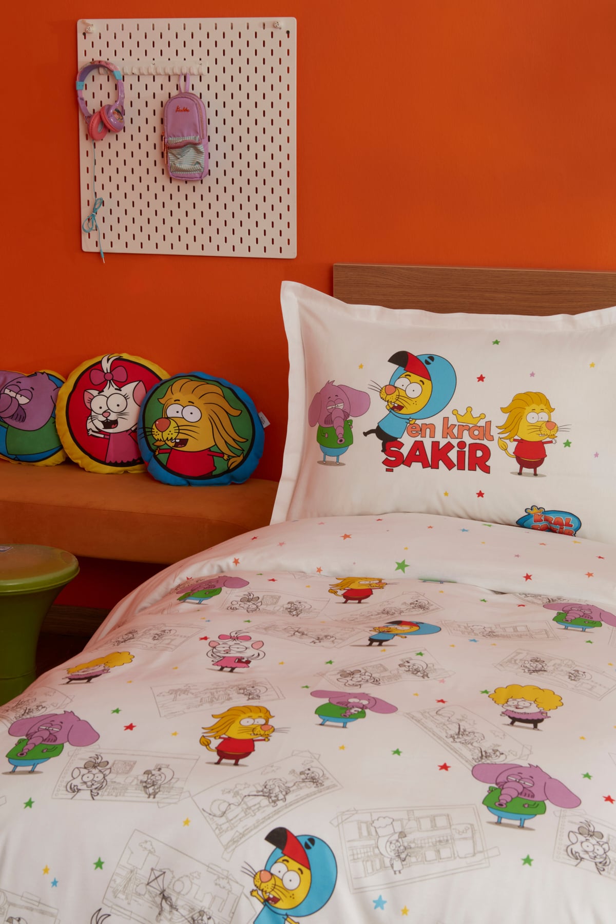 X Kral Şakir En Kral Şakir Tek Kişilik Nevresim Takımı