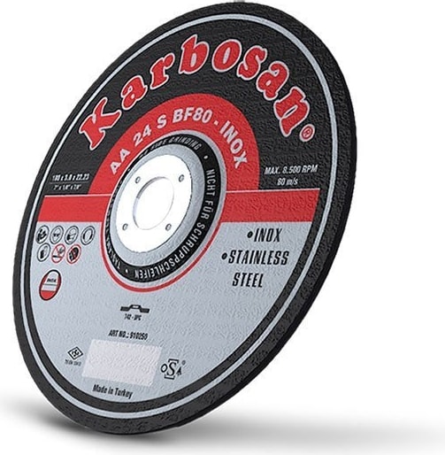 KARBOSAN Paslanmaz Inox Kesici Taş 115X2.5X22 mm