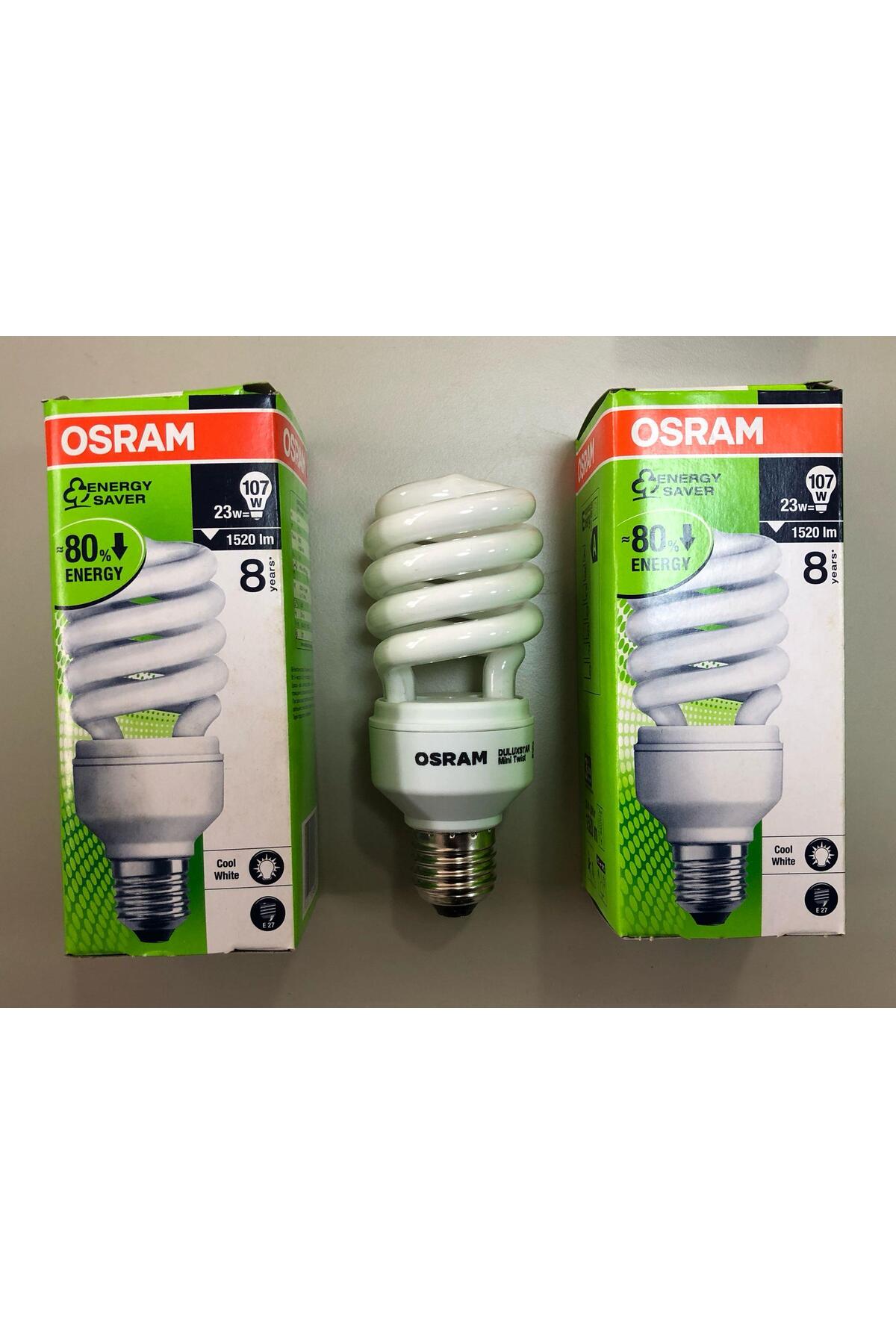 3 ADET OSRAM 23W=107W 1520 LÜMEN TASARRUFLU LAMBA 4000 KELVİN GÜNIŞIĞI
