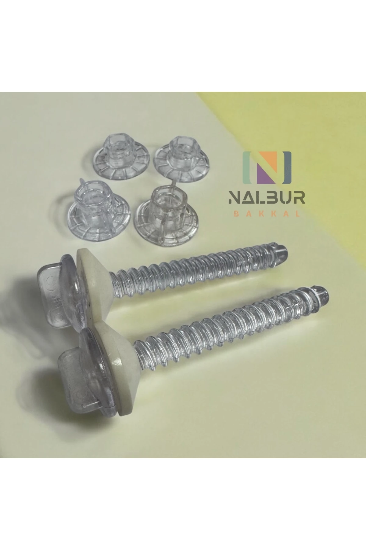 Klozet Rezervuar Montaj Vidası Paslanmaz Kırılmaz Sert Plastik