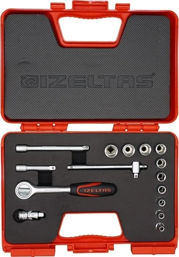 1/4"" KARBÜRATÖR LOKMA TAKIMI (15 PARÇA MM)