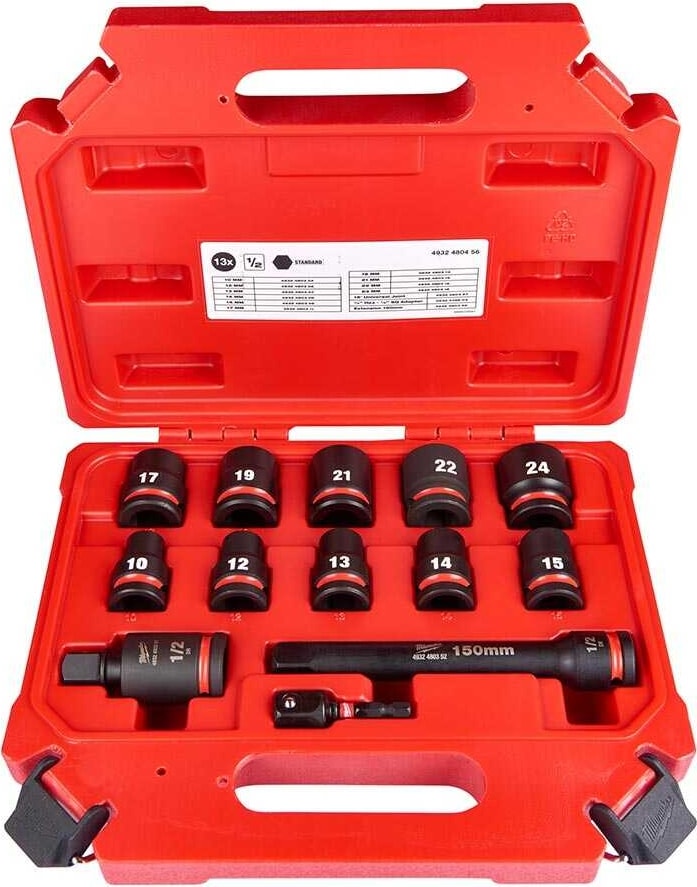 13 Parça Shockwave 1/2" Darbeli Lokma Seti - 4932480456