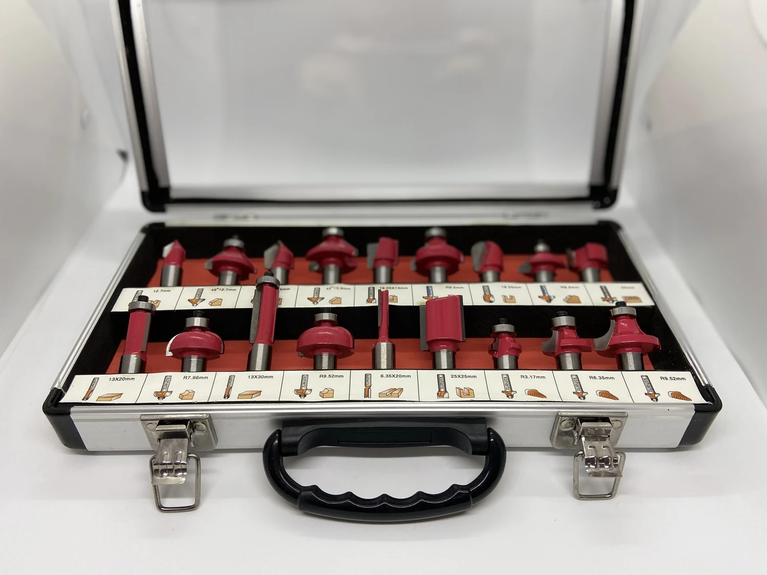 Freze Bıçak Seti 18'li 12 mm