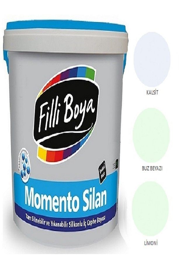 Momento Silan Tam Silinebilir Yıkanabilir Silikonlu Ipek Mat Boya 2,5lt (kalsit)