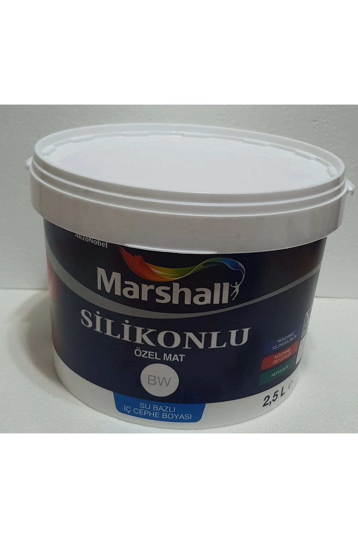 Silikonlu Özel Mat Boya Badem Ezmesi 2,5lt