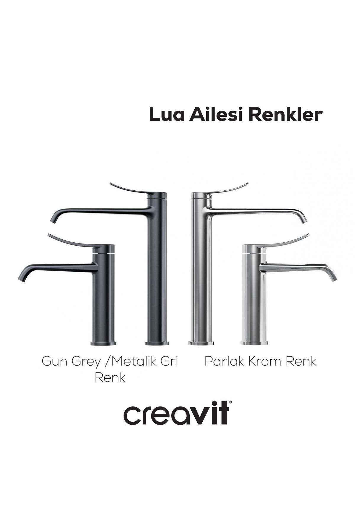 Lua Şelale Lavabo Armatürü Krom