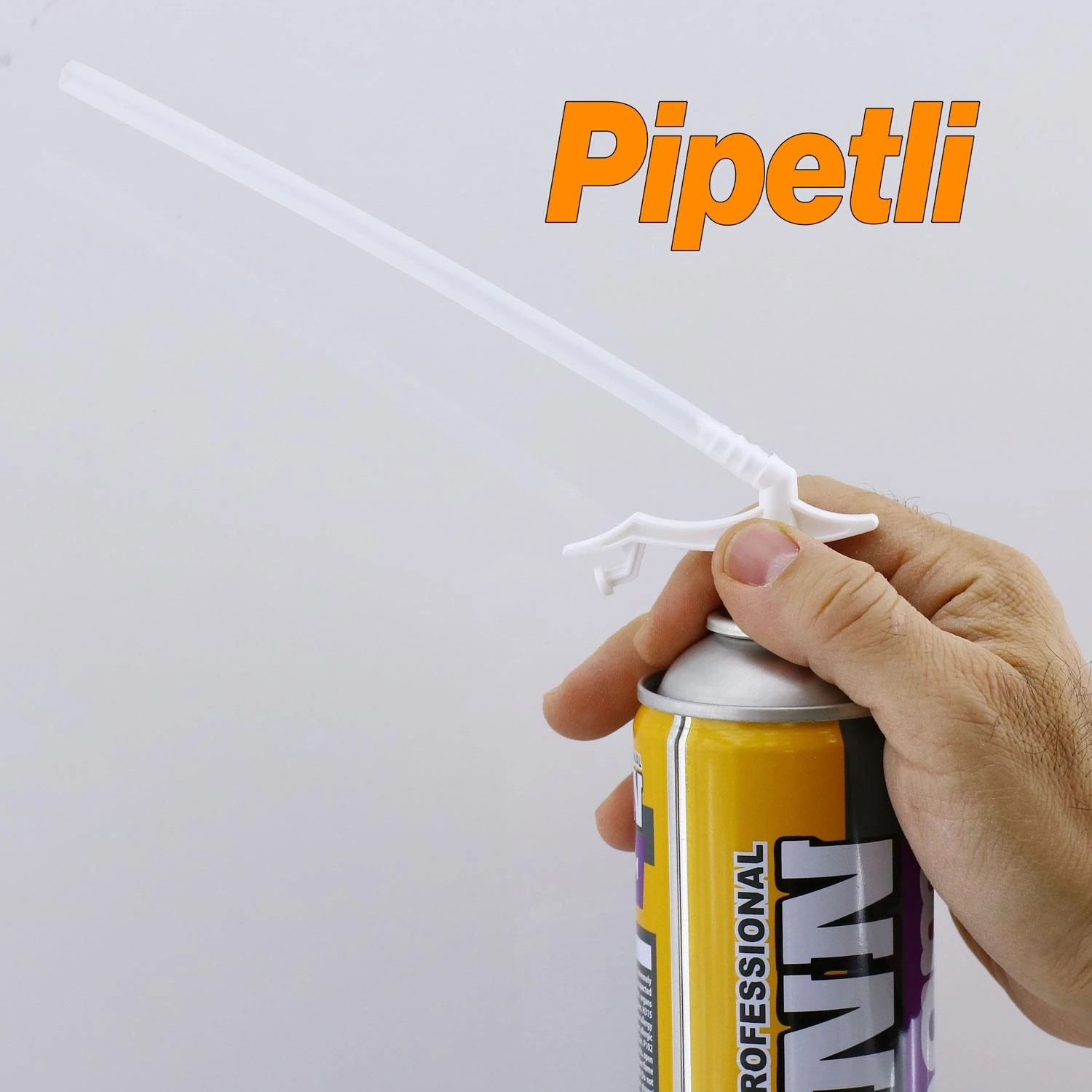 Pipetli Montaj Köpüğü Profesyonel Dolgu İzolasyon Poliüretan Köpük Kapı Pencere Duvar Yalıtım 750 ml