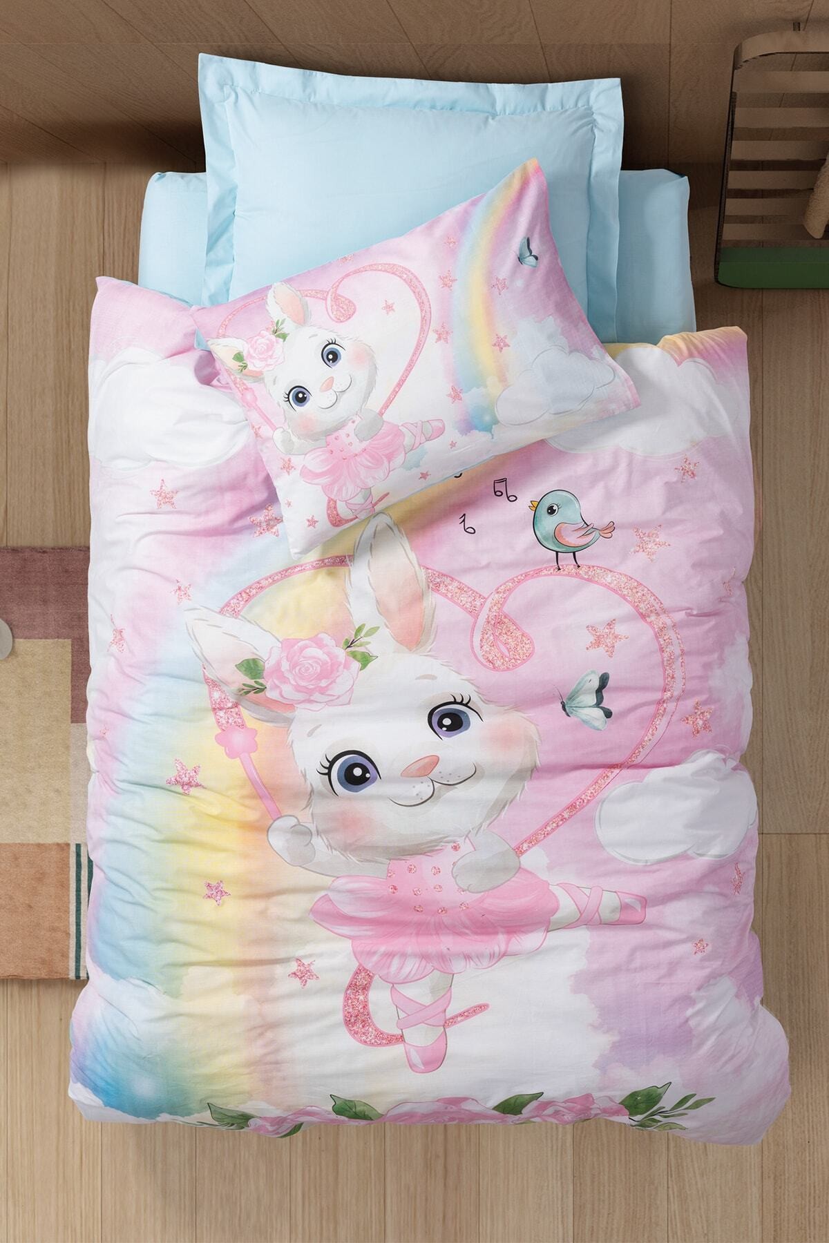 Junior Tek Kişilik Nevresim Takımı Cony Mint