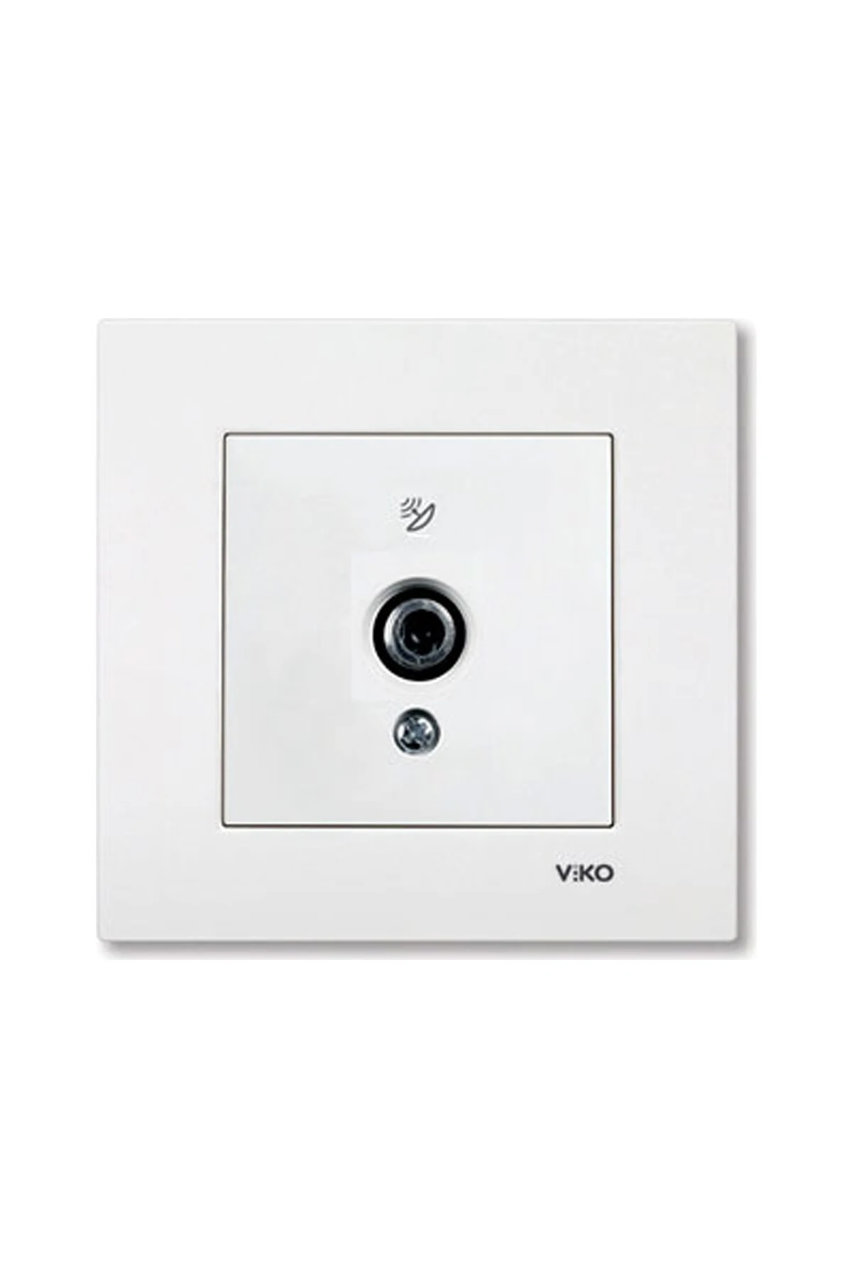 Viko Karre Beyaz Tv Uydu Prizi (F KONNEKTÖR)(4 ADET)