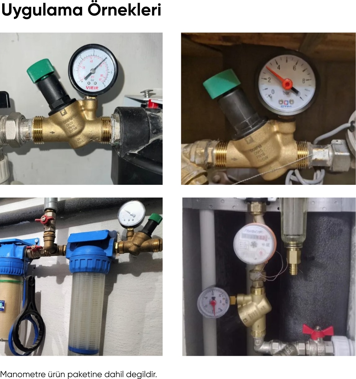 Braukmann 3/4" Su Basınç Düşürücü Vana D04FM-3/4A (Honeywell)