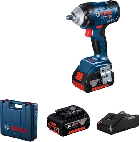 GDS 18V-400 Darbeli Somun Sıkma Çift Akü (2X5.0 AH)