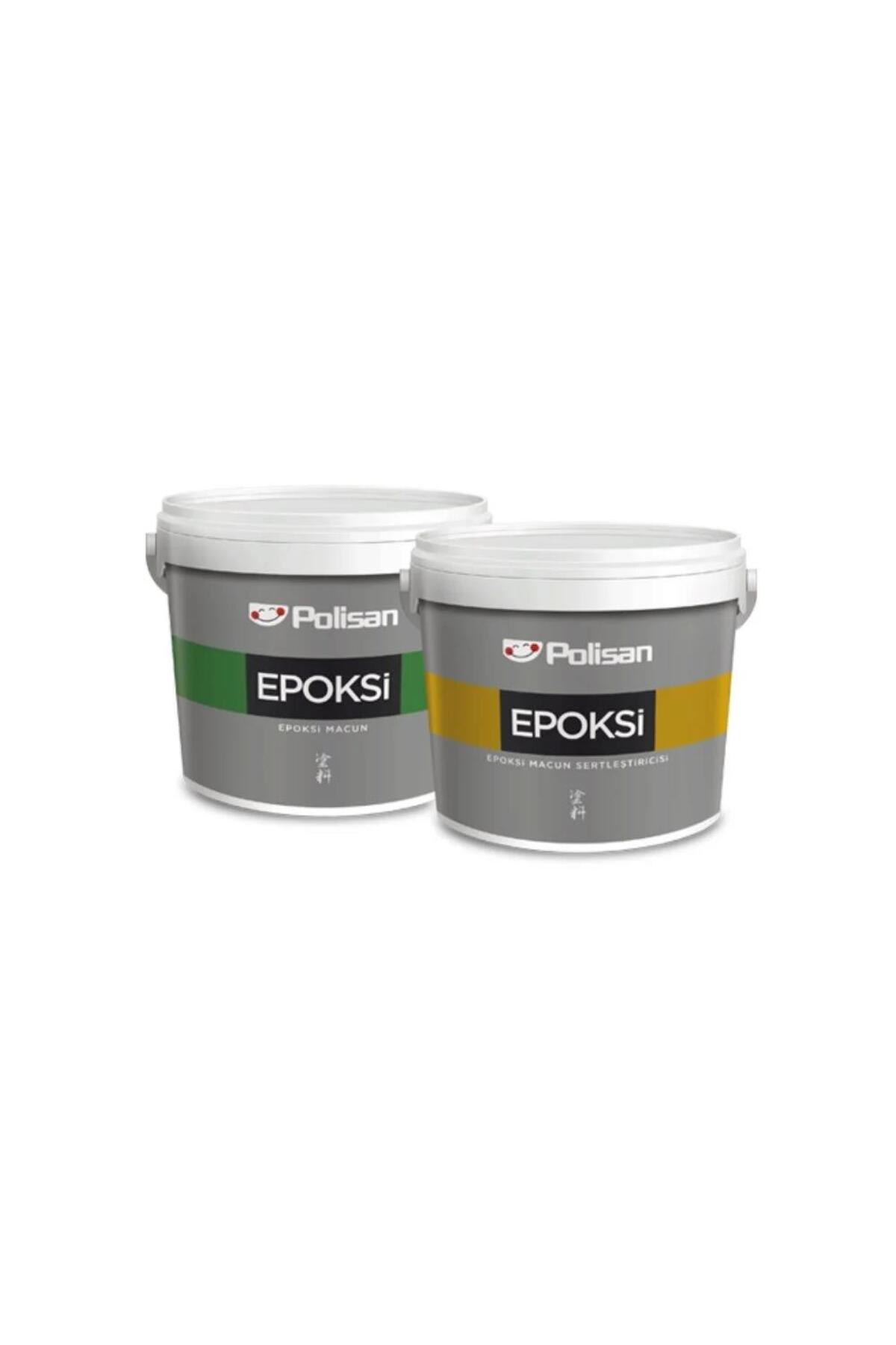 POLİSAN Epoksi Macun ve Sertleştirici Takım 8 Kg (4 kg A+4 kg B)