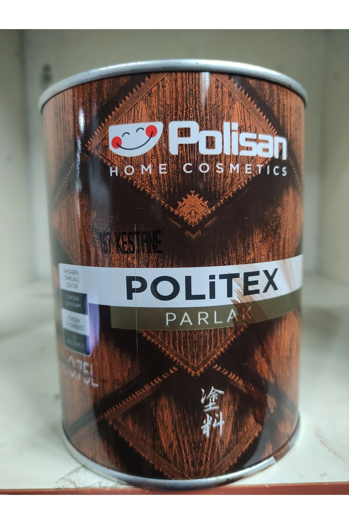 Politex 167 Kestane Vernik Parlak