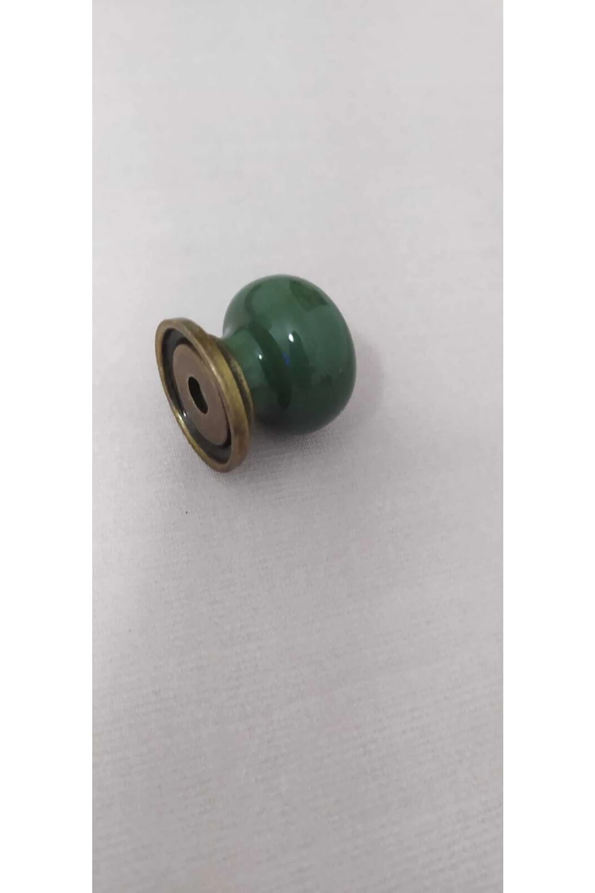 Bozburun Opak Yesıl Porselen Dugme Kulpmutfak Vestiyer Mobilya Kulpu Dolap Kulpu Çekmece Kulpu
