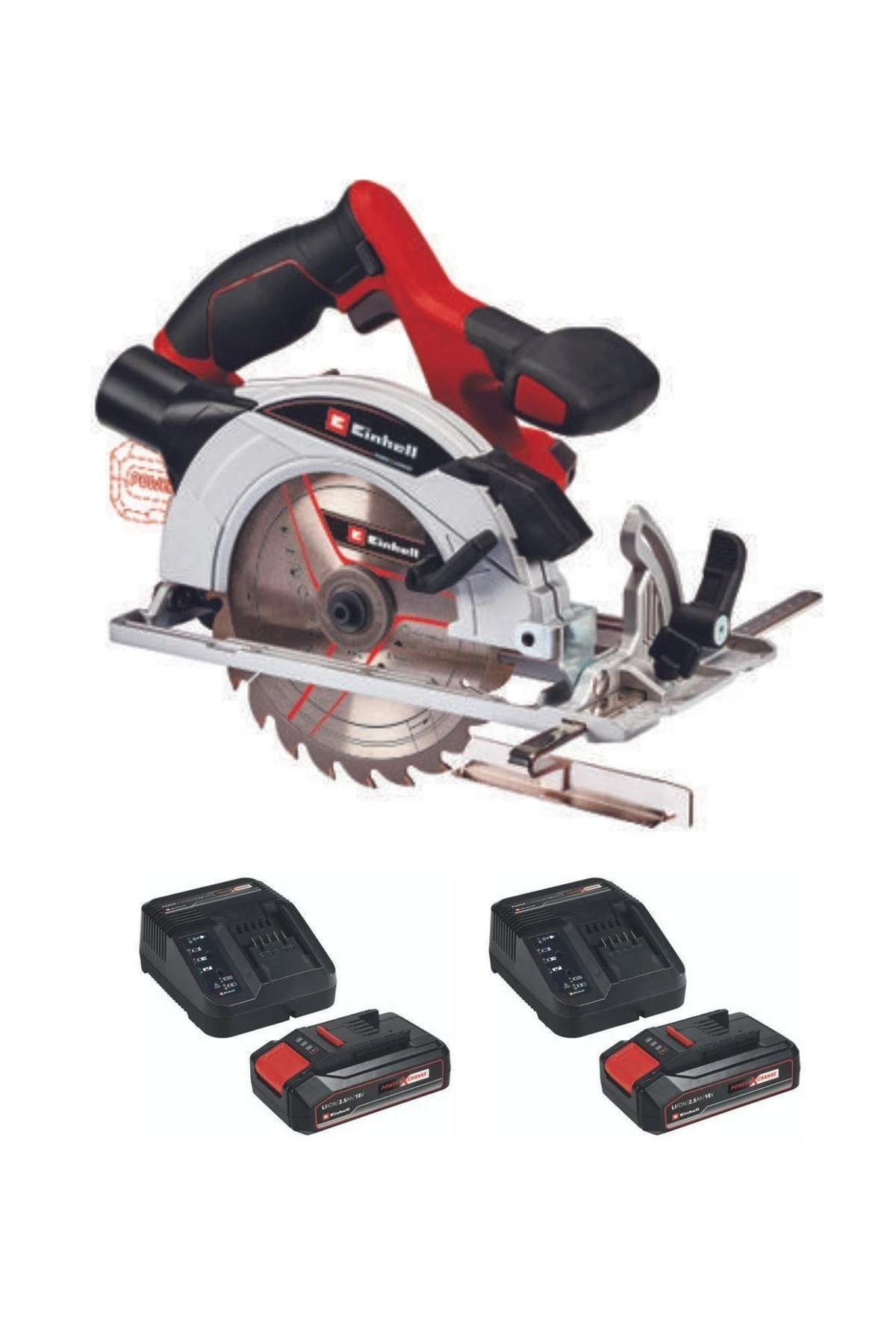 Te-cs 18/165/1 165mm 2x2.5ah Akülü Daire Testere