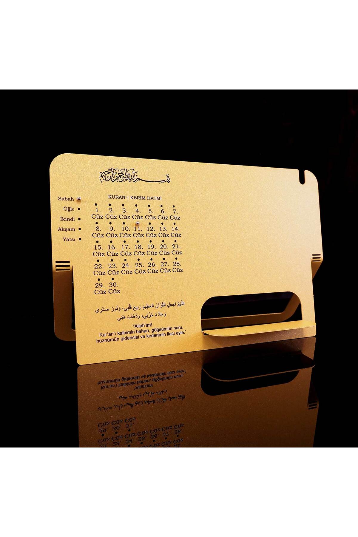 Cüz İlerleme Takibi & Kur’an Okuma Standı - Kur'an Rahlesi - WAMH203