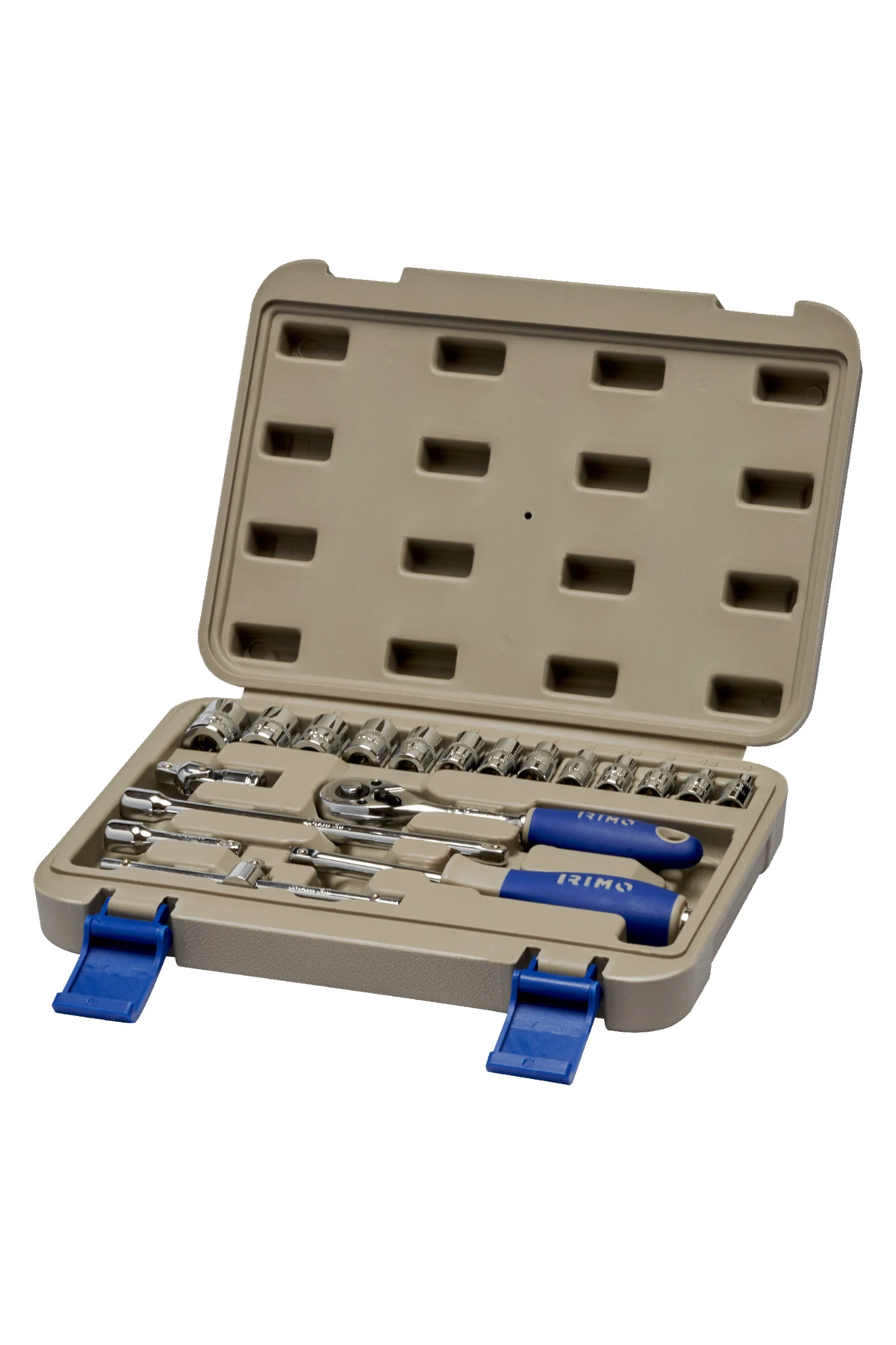 "İRİMO 1/4"" Altıgen Soket Takımı Metrik, 19 Parça 109-19-4