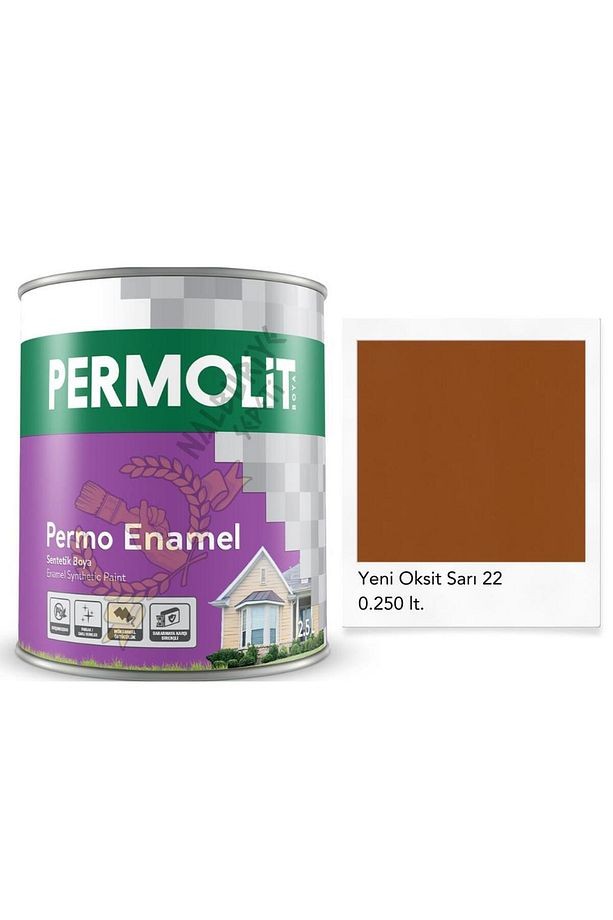 Enamel Sentetik Yağlı Boya OKSİT SARI 0.250 Lt.