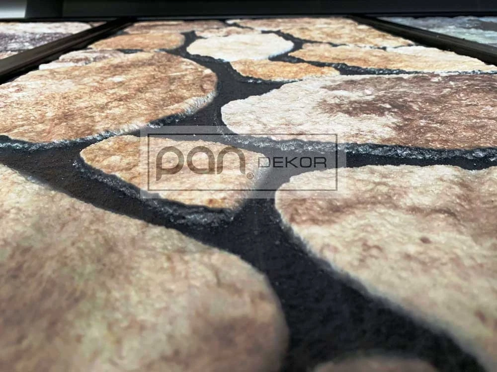 5 Adet (2,5m2) x Kayrak Taş Görünümlü 3 Boyutlu Renkli Strafor Köpük Duvar Kaplama Paneli (KY-801)