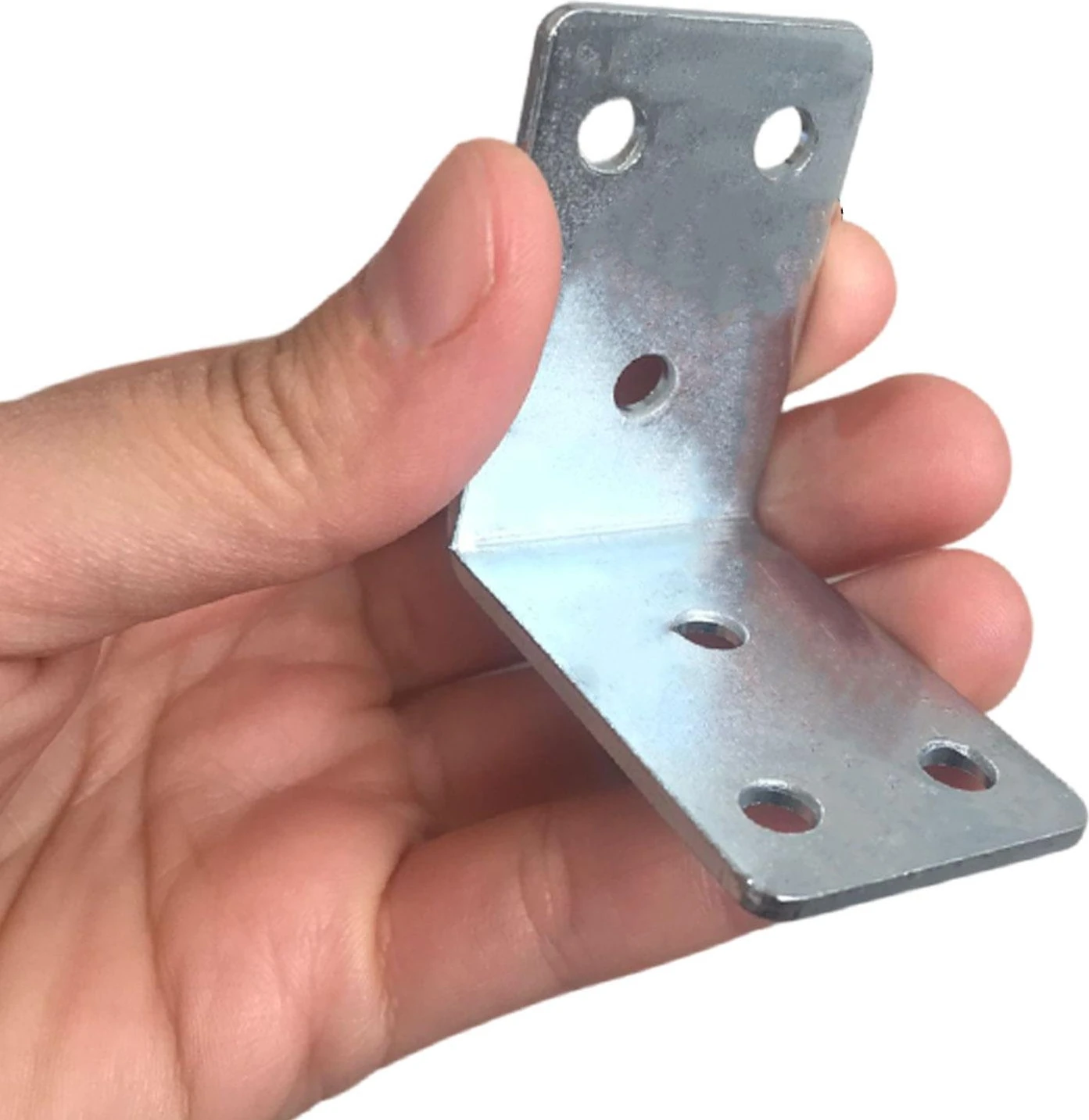 8 Adet Mobilya Eşya Dolap Duvar Sabitleyici Köşe Bağlantı L Demir Gönye Deprem Güvenliği 45 x 45 x 30 mm