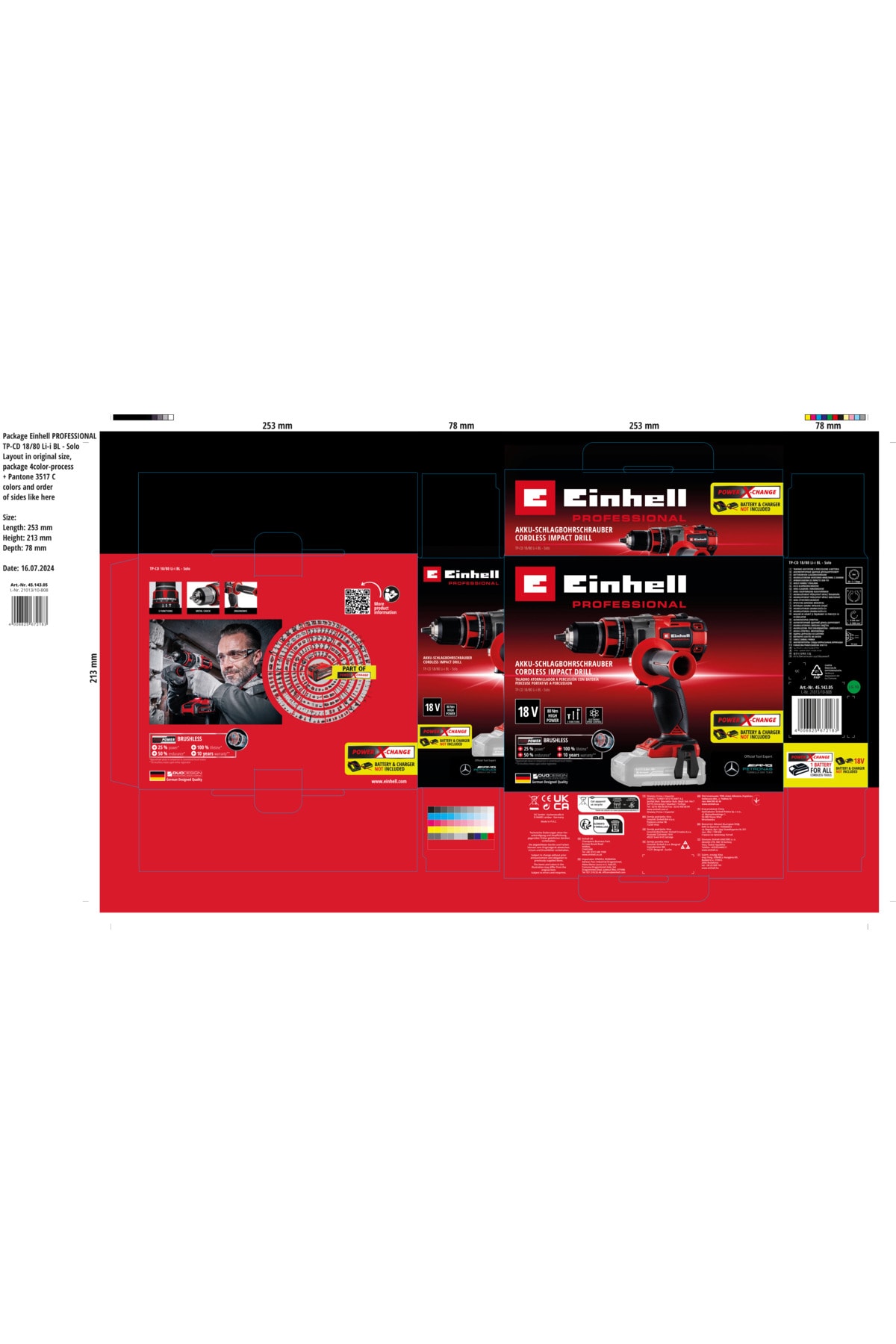 EİNHELL Tp-cd 18/80 Li-i Bl - Solo, Akülü Darbeli Vidalama - 4514305