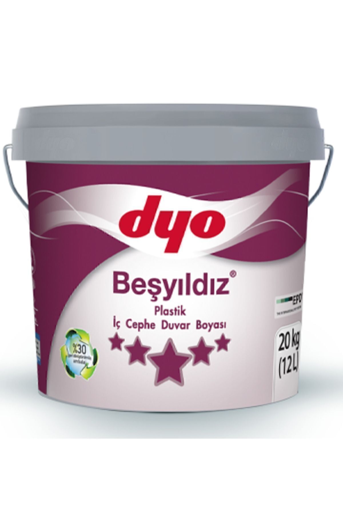 Beşyıldız Plastik Iç Cephe Duvar Boyası ILIK MAYA 20kg/10kg/3,5kg