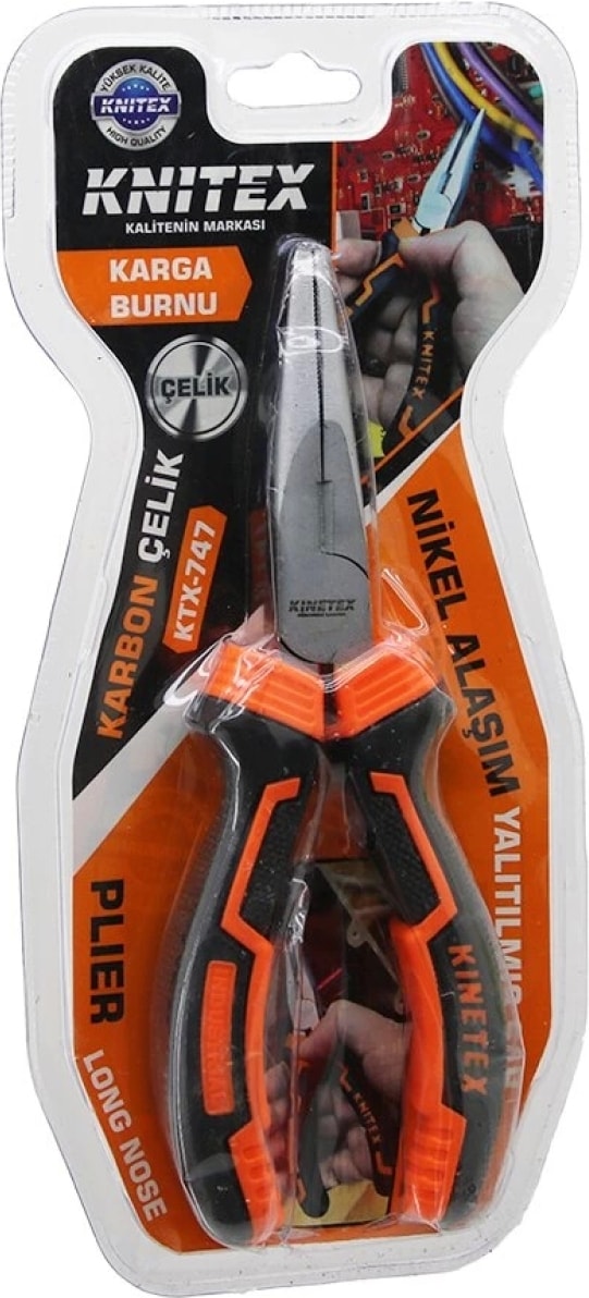 Vakumlu No-6 - 160MM Kargaburnu Karbon Çelik - Yalıtılmış Sap (4887)
